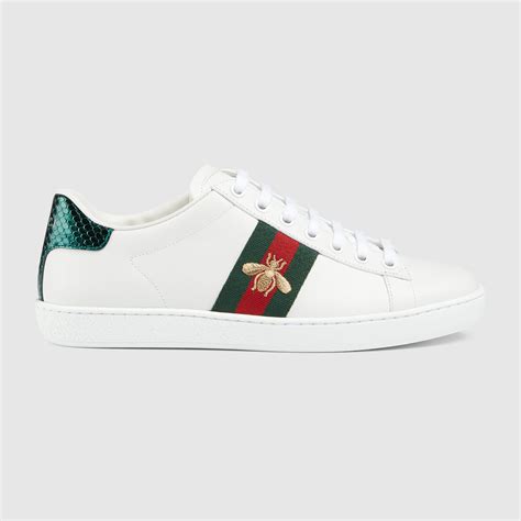 gucci scarpe con ape|GUCCI Ace watersnake.